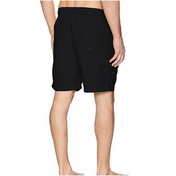 Amazon Essentials Men Quick Dry 9" Swim Trunks Black Size S - Picture 2 of 2